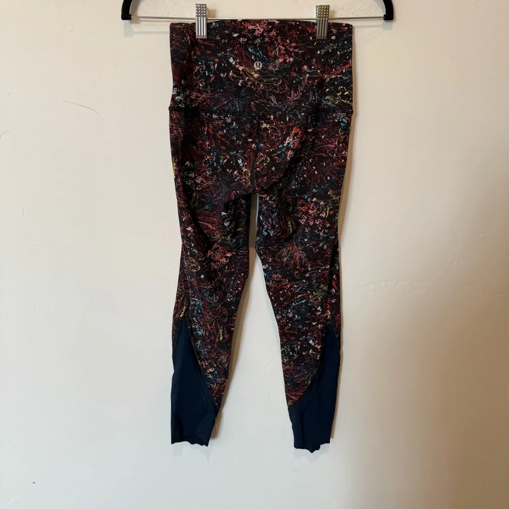 Lululemon Wunder Under High Rise Crop Leggings 23” Womens Size 4 Athleisure